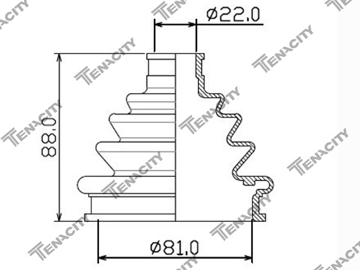 TENACITY ACVAU1006 4A0498203,4A0-498-203