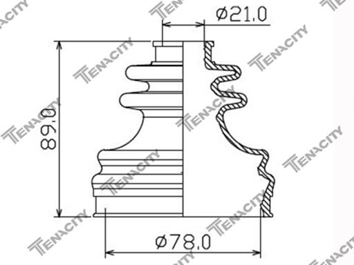 TENACITY ACVAU1008 171407297C,171-407-297-C,1H0498201,1H0-498-201